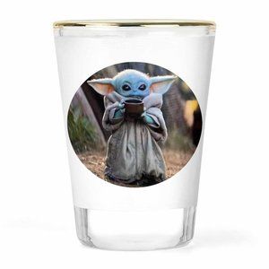 Baby Yoda Soup Shot Glass - Star Wars Shot Glass